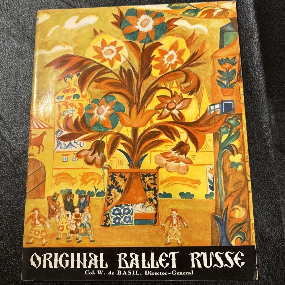 Vintage Original Ballet Russe Season 1940-41 EUC RARE HTF